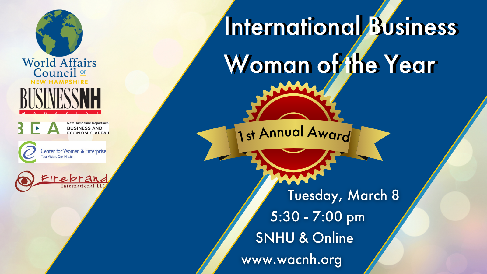 International Business Woman of the Year Award Launched