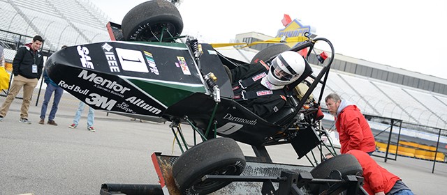 Engineering Students Head to NH Motor Speedway