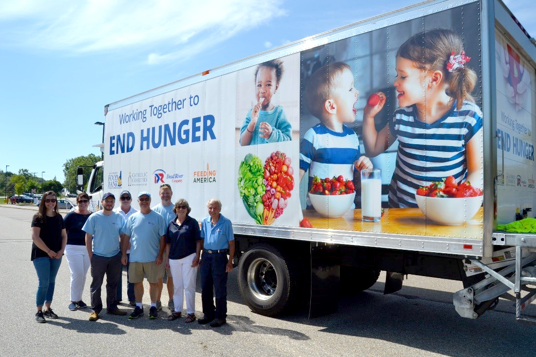 Dead River Donates Truck to Food Bank