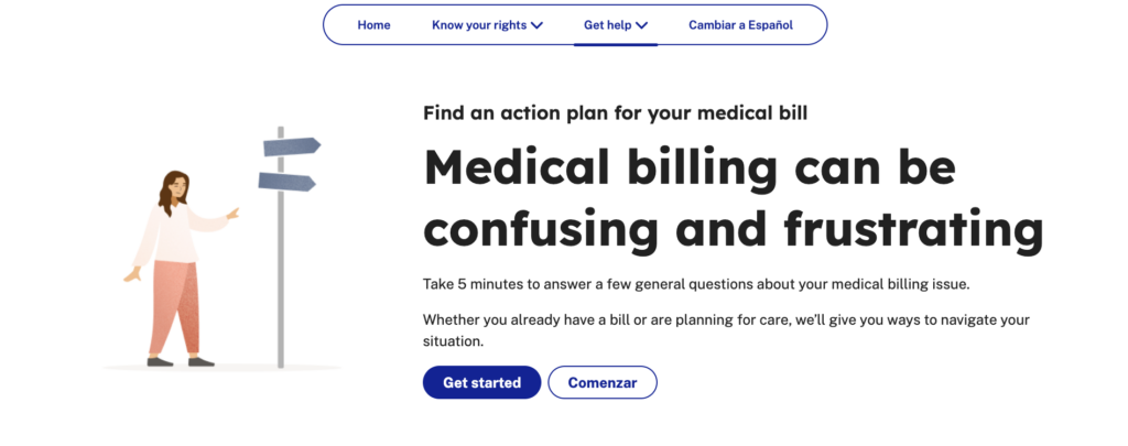 Website Helps People with Unexpectedly High Medical Bills