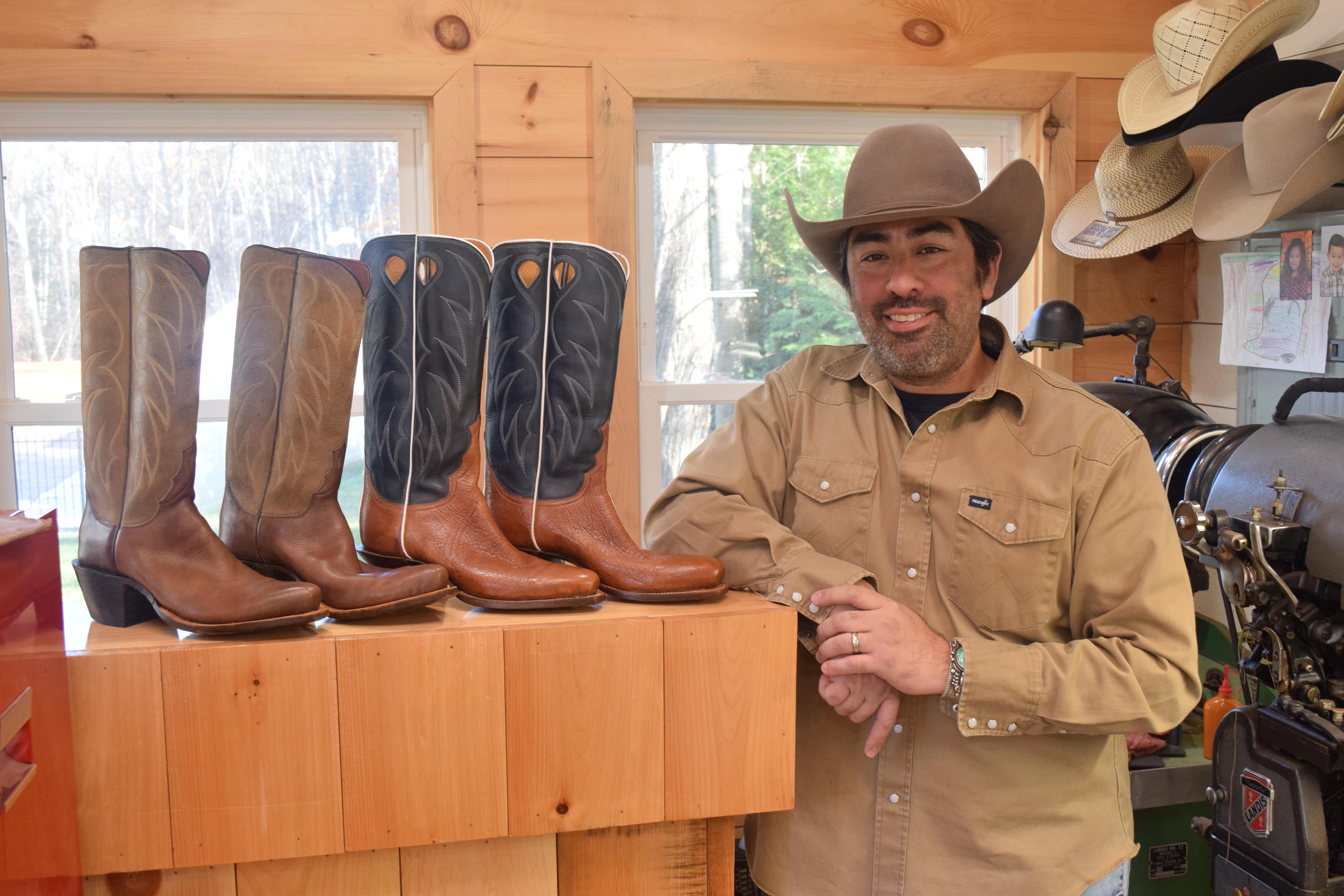 IT Professional Launches Business Creating Custom Cowboy Boots in NH