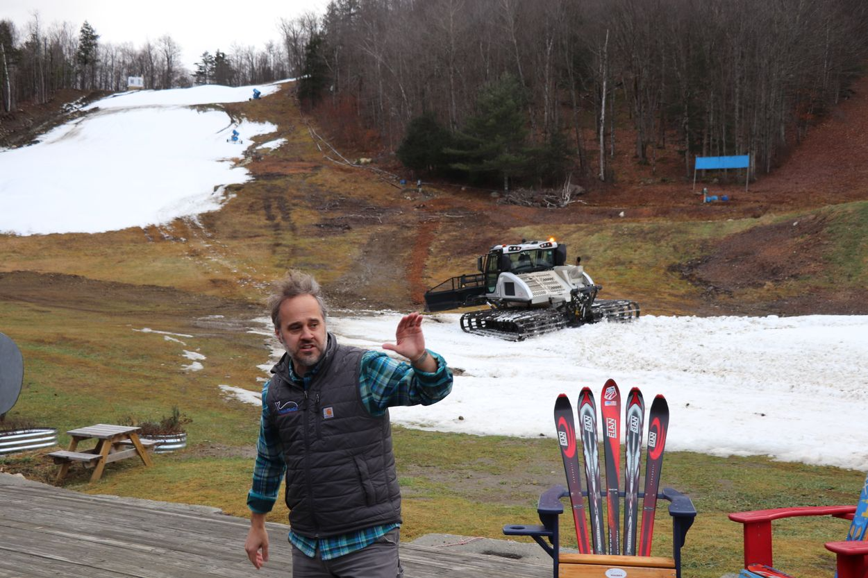 For small ski hills snowmaking is the key to the future