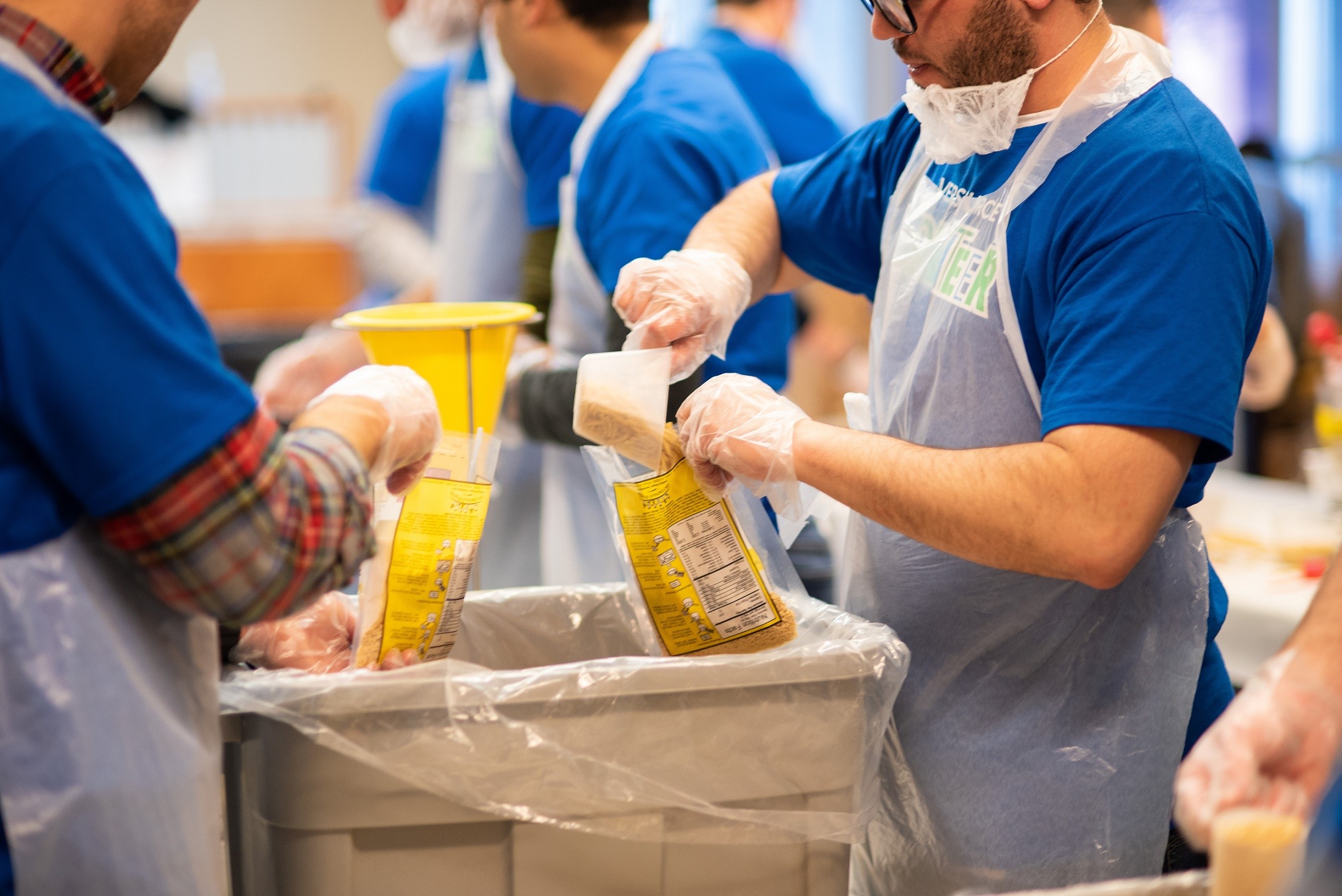 Eversource Packs 34,560 Mac and Cheese Meals 