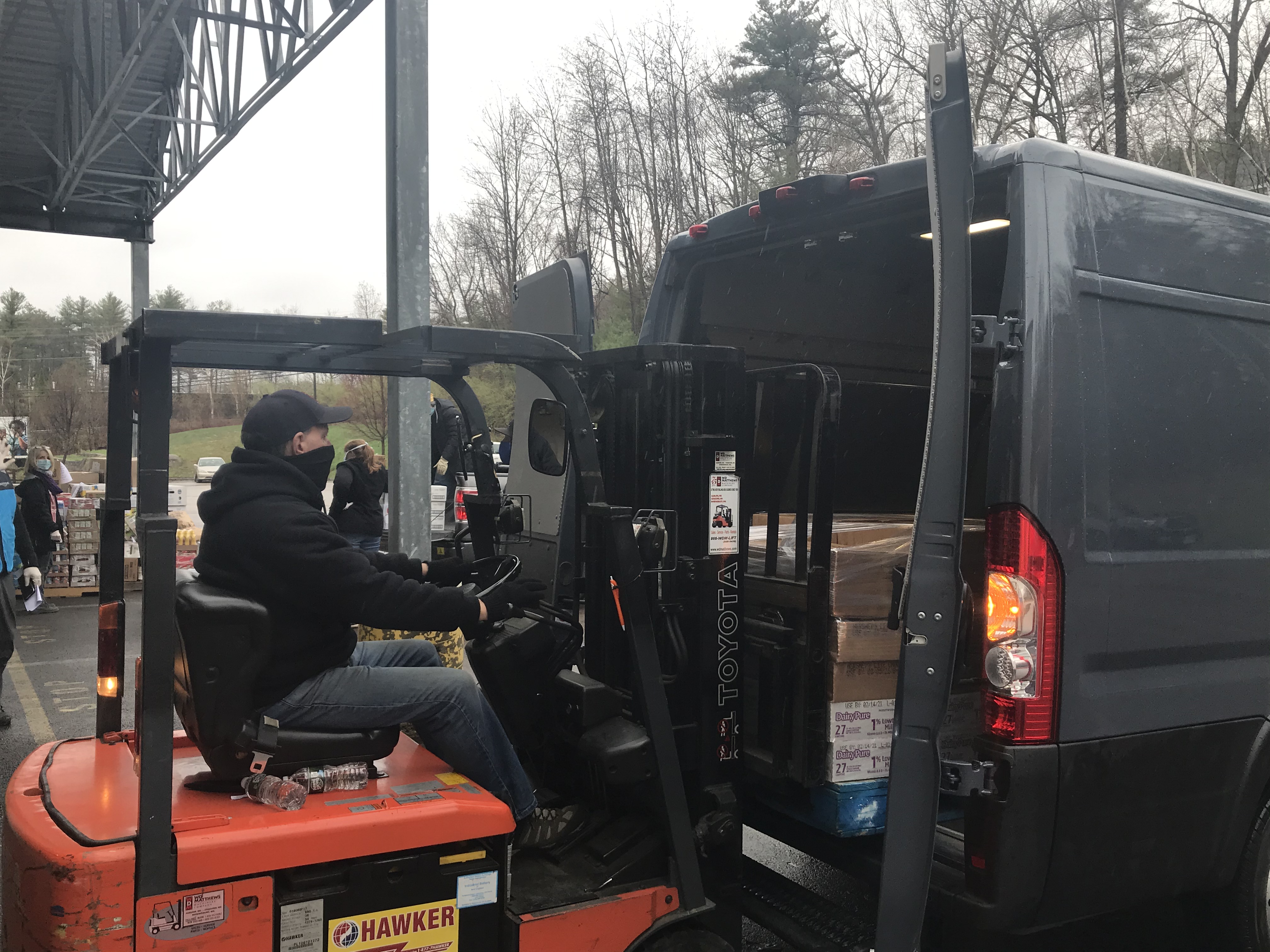 Hooksett Firm Delivers for NH Food Bank
