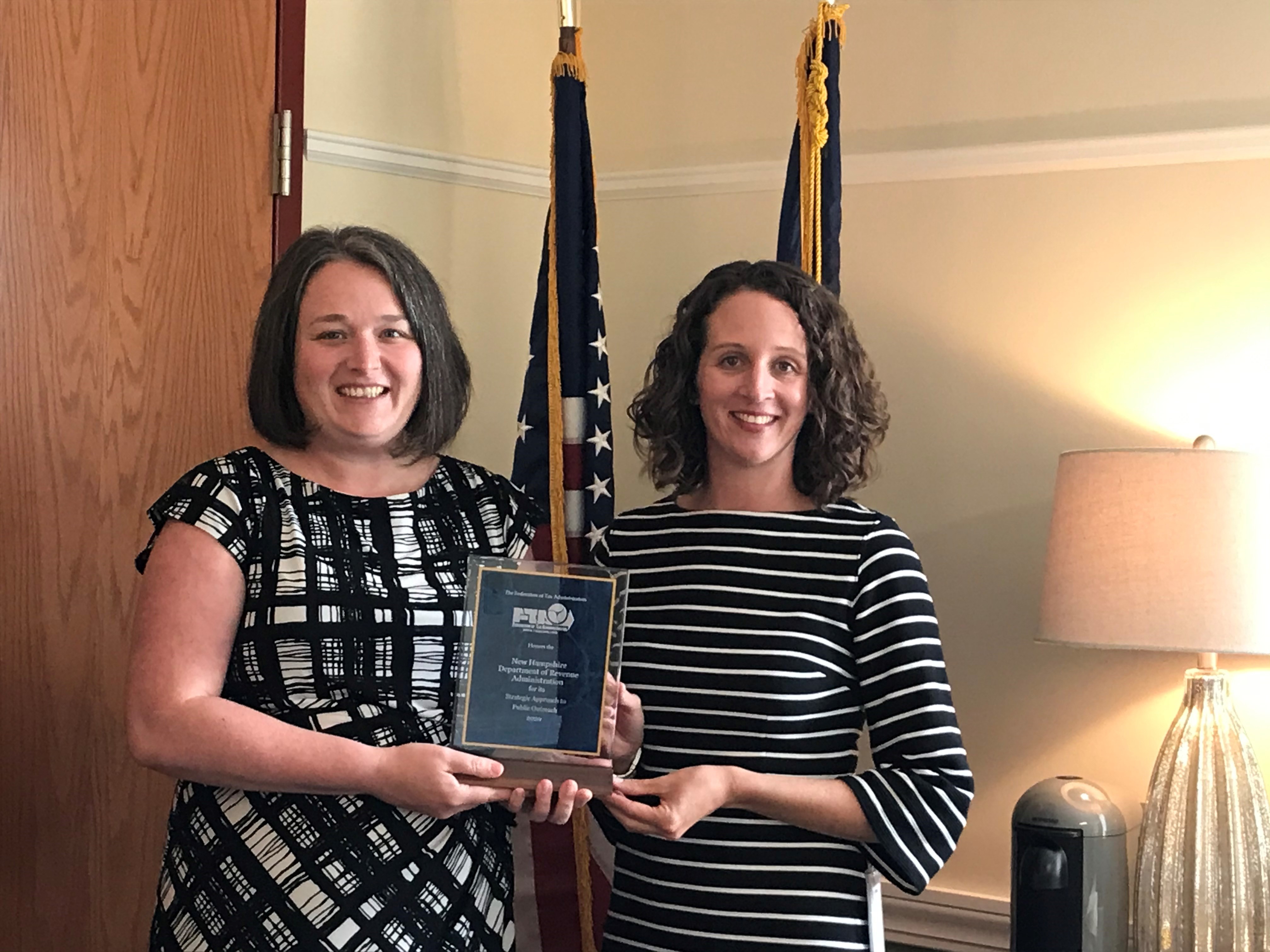 NH Department of Revenue Honored