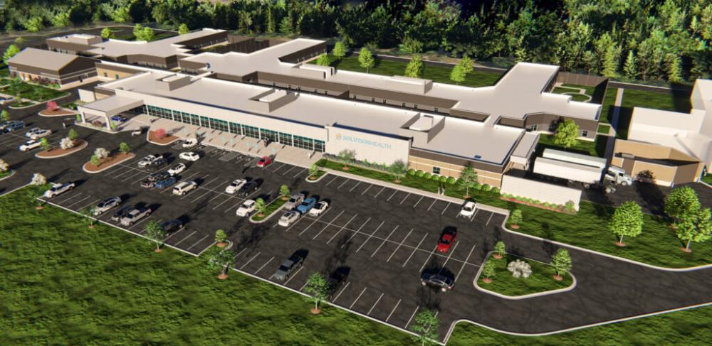 Mental Health Hospital rendering
