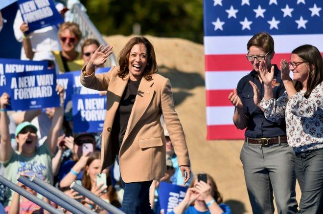 Kamala Harris visits Throwback Brewery&comma; Unveils Small Business Plan