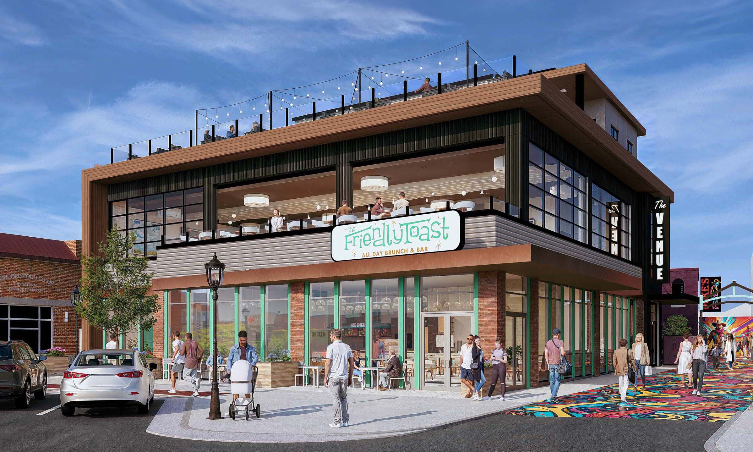 Major Project to Transform Concord Alley into Artistic Hospitality Center