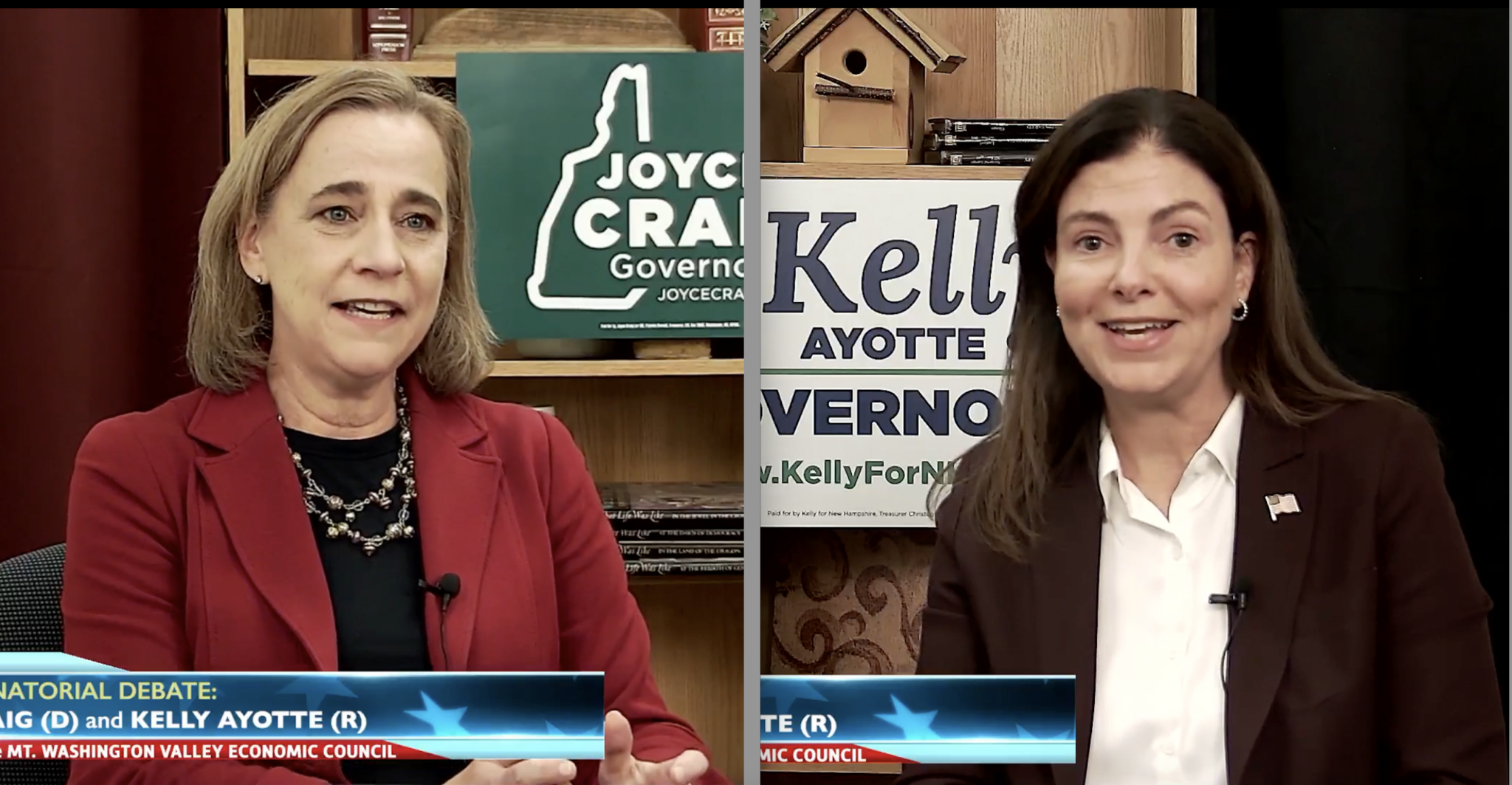 Facing a Potential 2025 Budget Shortfall, Craig, Ayotte Avoid Specifics in Debate 