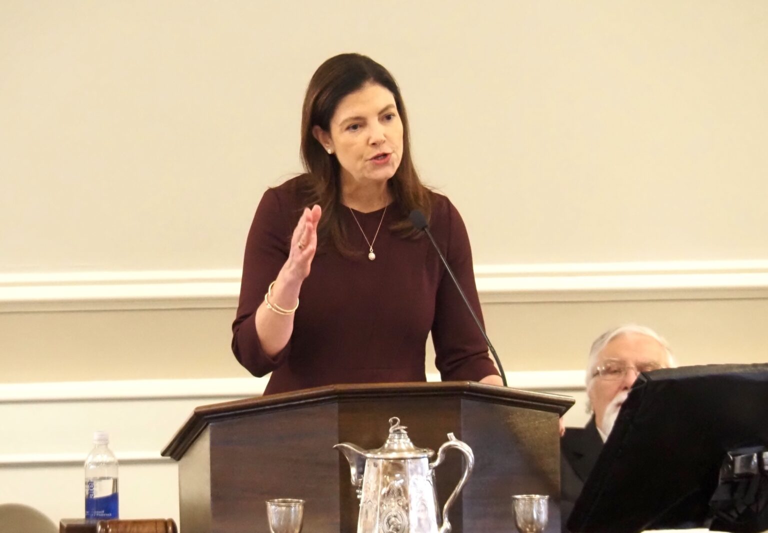In Inaugural Address, Ayotte Warns of Budget Cuts, Talks up EFAs, Sanctuary City Ban