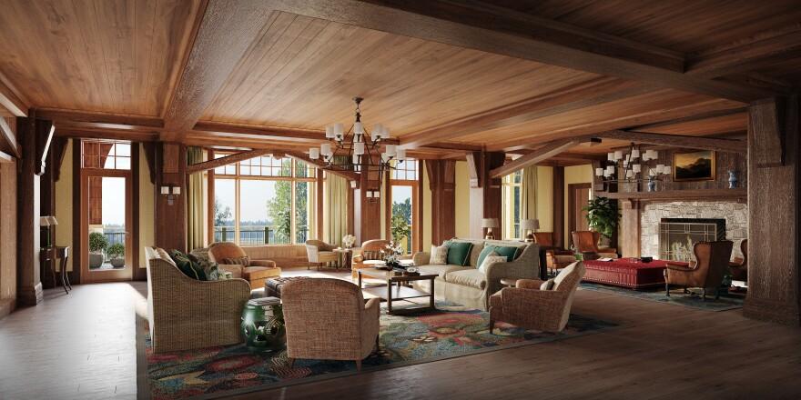 One Wine Cellar. 25 Fireplaces. 30 Miles of Crown Molding. Is This the Swankiest Hotel in NH?