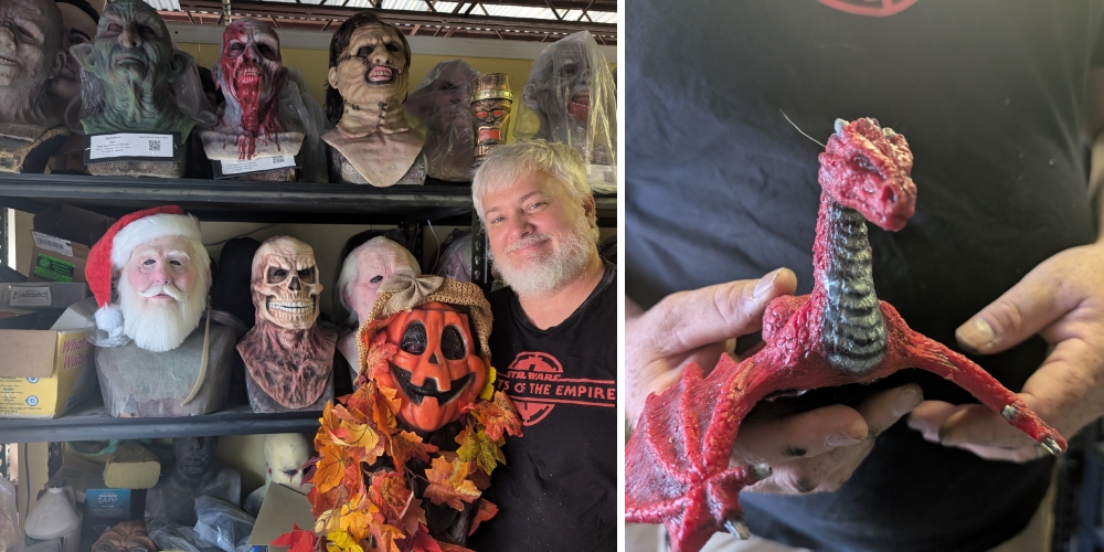 Special Effects Artist Creates Custom Masks