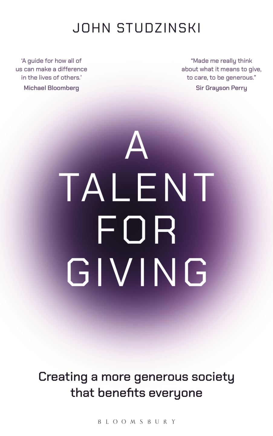 The BNH Book Review: “Talent for Giving: Creating a More Generous Society That Benefits Everyone” 