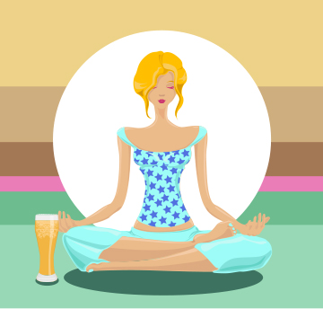 Downward Facing Beer Drinker: Trend Combines Yoga and Beer Tastings