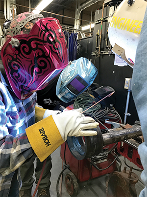 White Mountain's Welding Program is Red Hot
