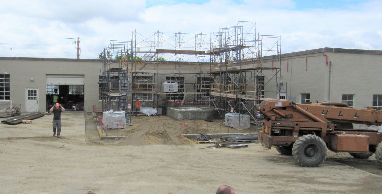 UNH Biomass Boiler Project Underway