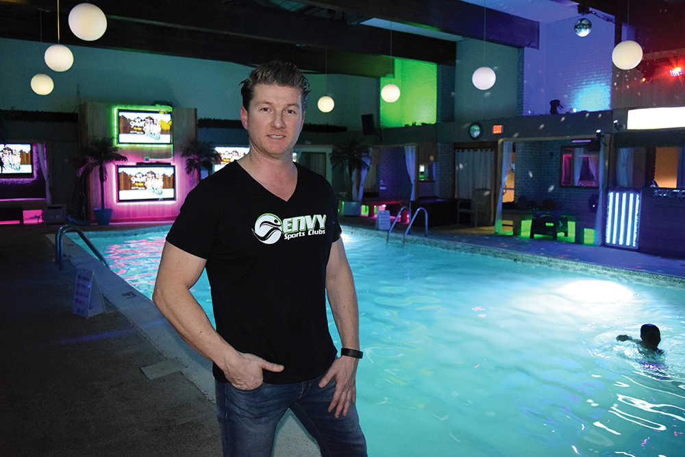 Fitness Club Makes a Splash With Pool Parties