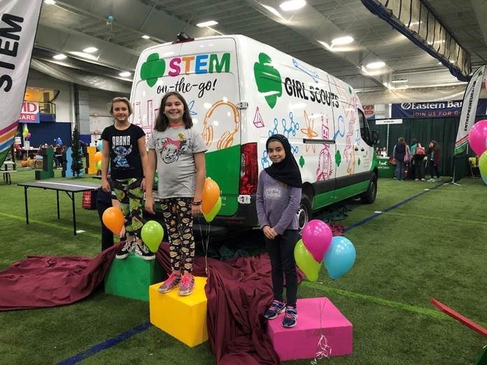 Girl Scouts Unveil STEM On-The-Go Van