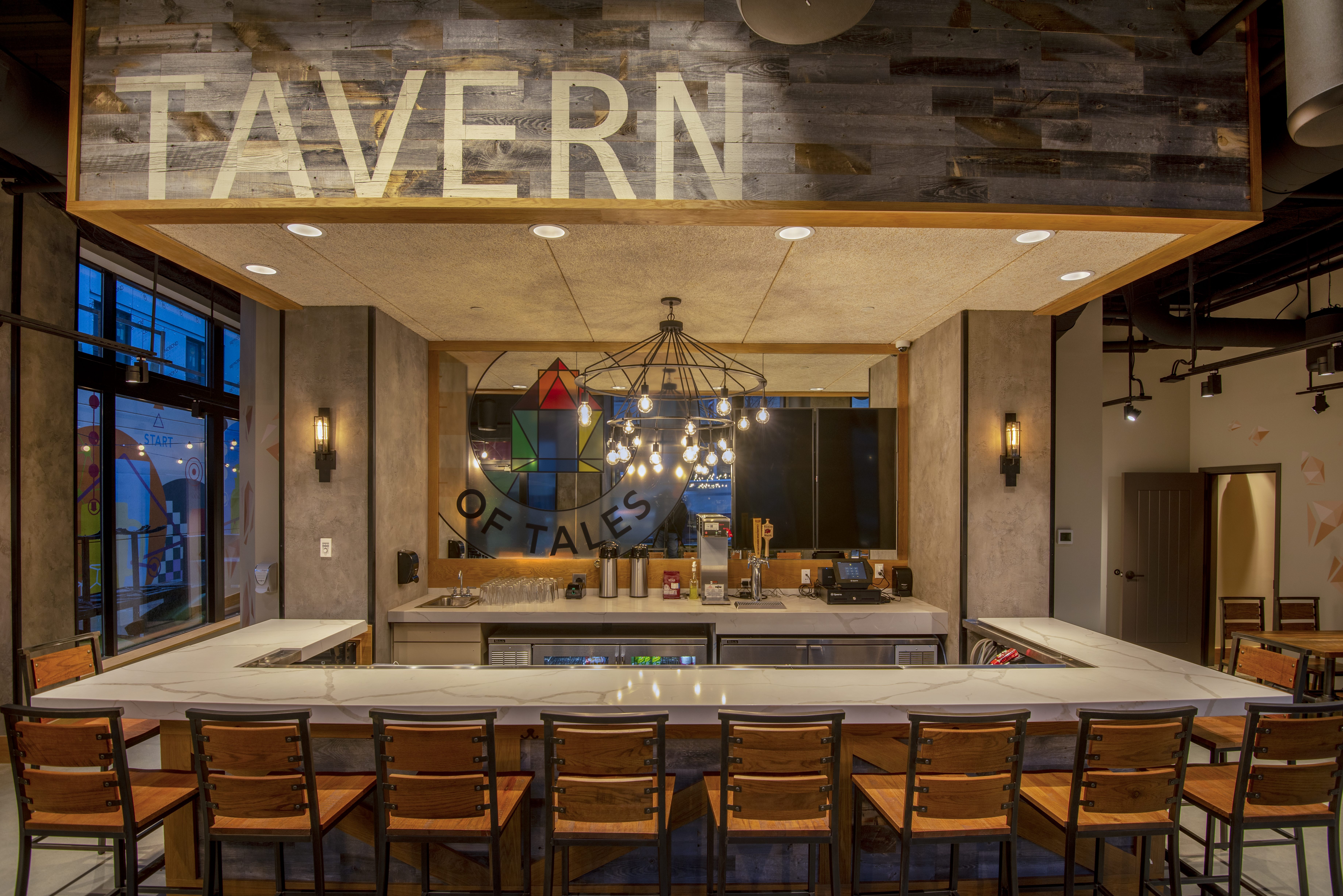 M&M Construction Renovates Game Bar 