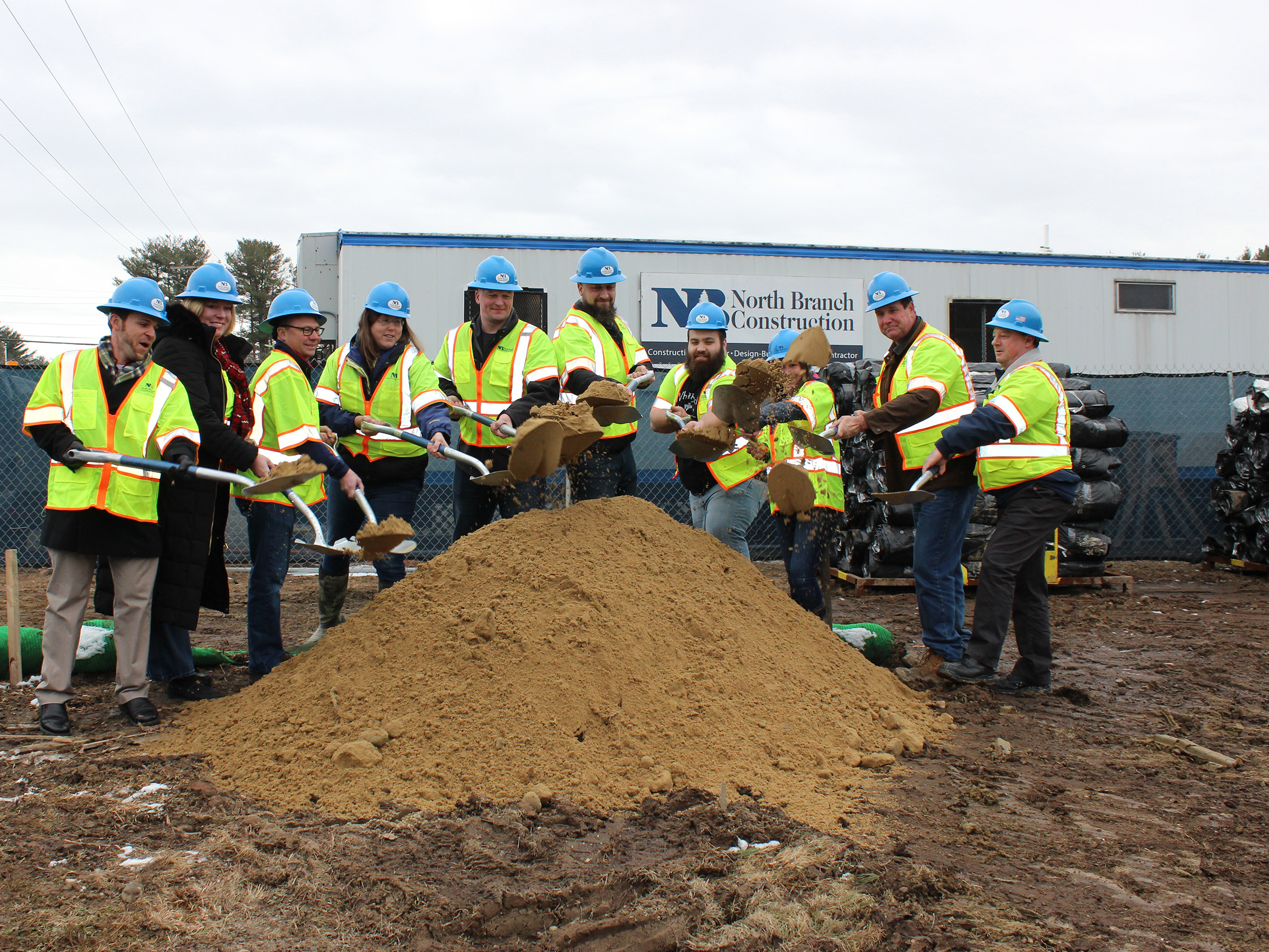 North Branch Breaks Ground on Armory