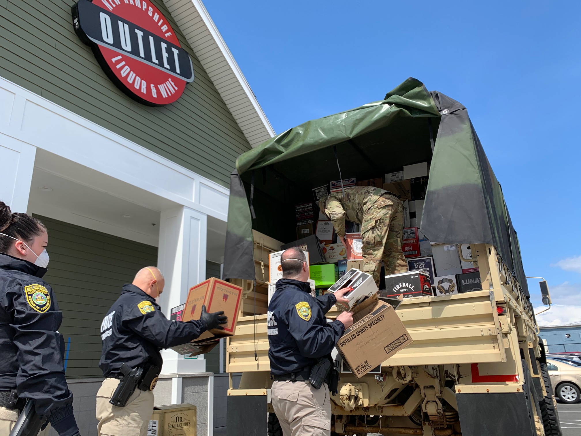 Liquor Commission Assists Homeland Security