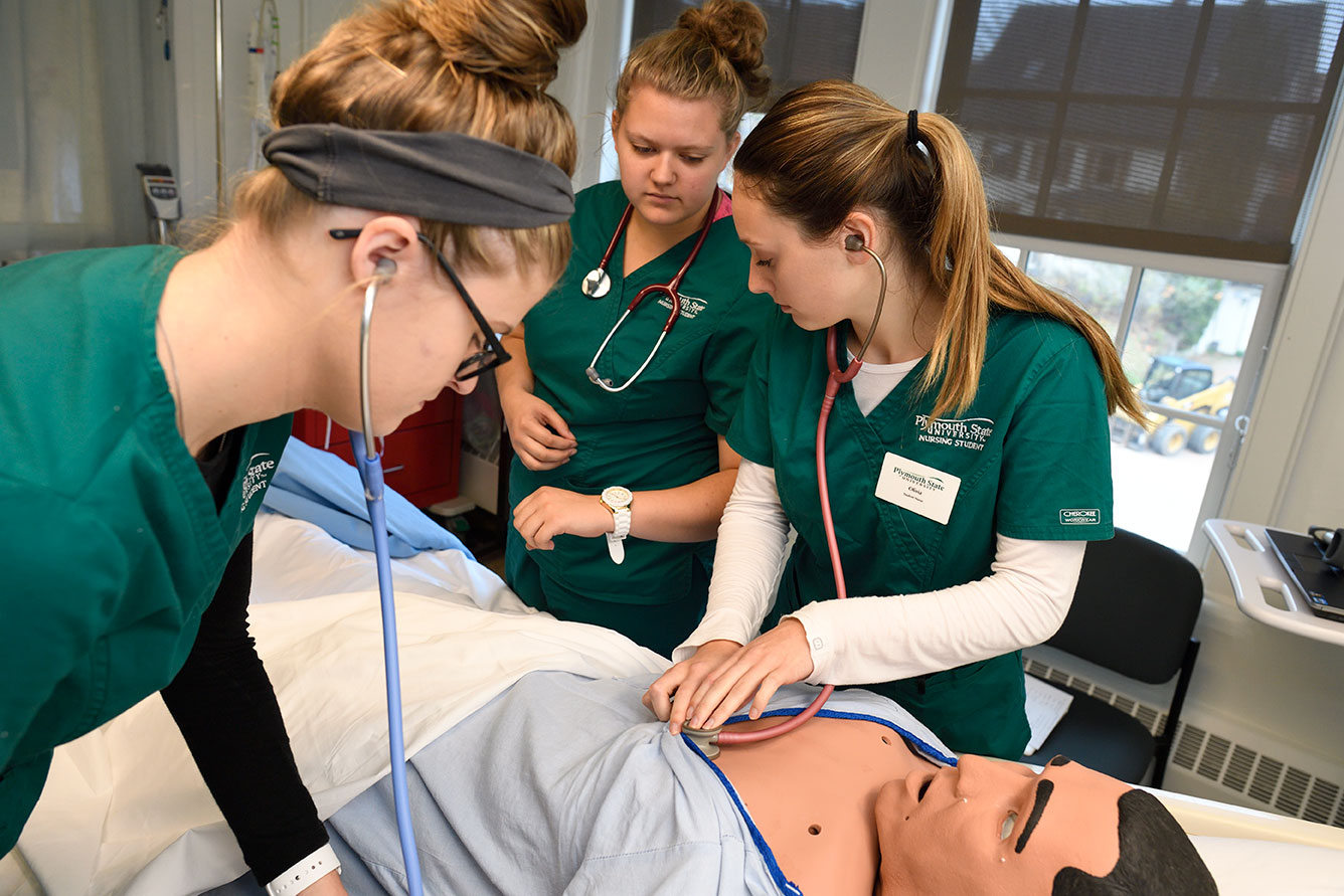 Plymouth Nursing Students Join the Front Lines