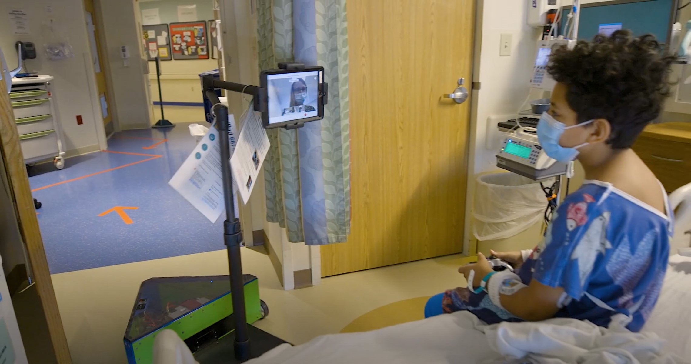 Robots Help Patients Stay Connected at CHAD