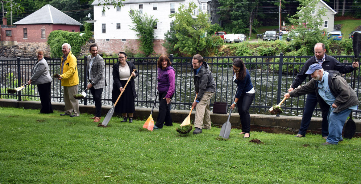 Groundbreaking for Whitewater Park in Franklin