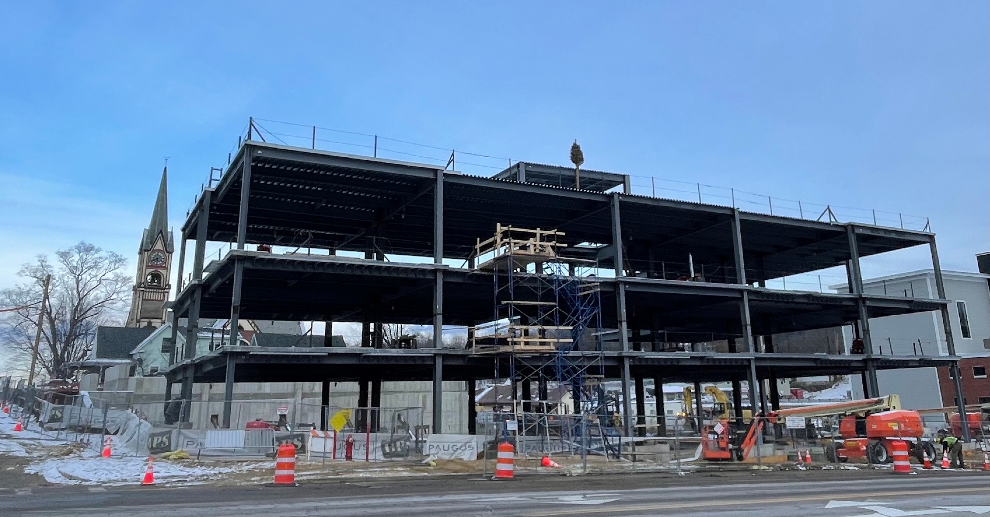 Those Christmas Trees at Construction Sites Those Christmas Trees at Construction Sites